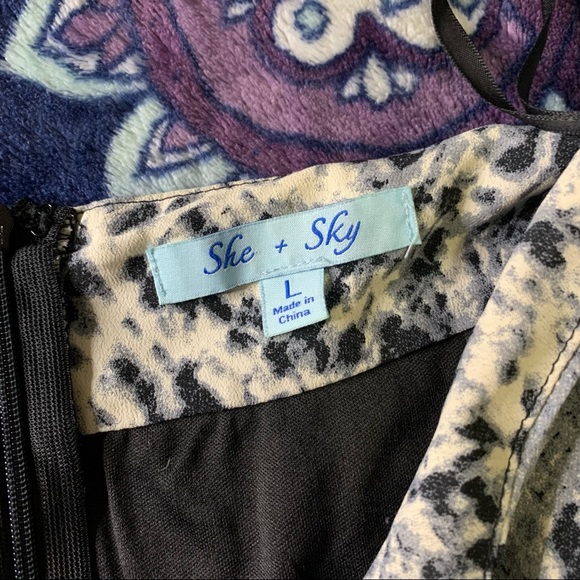 SNAKE-PRINT MIDI SKIRT - Picture 3 of 4